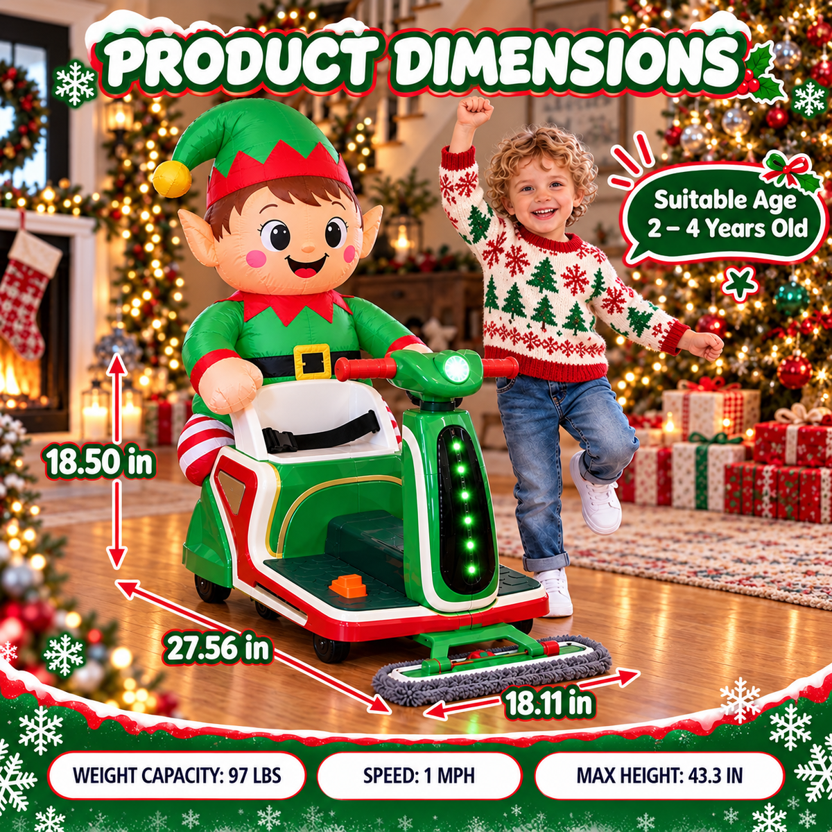 "ElfClean" Car Toy