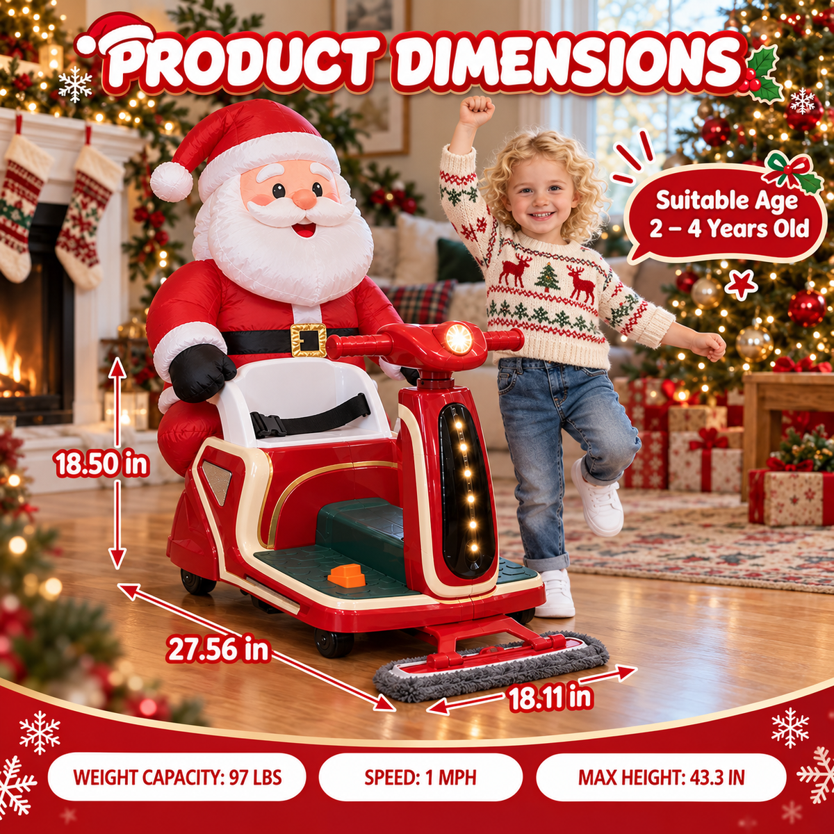 "ClausCleaner" Toy Car