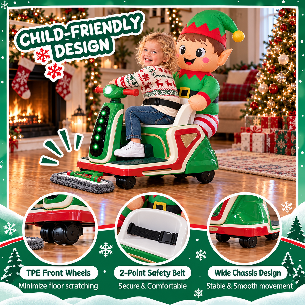 "ElfClean" Car Toy