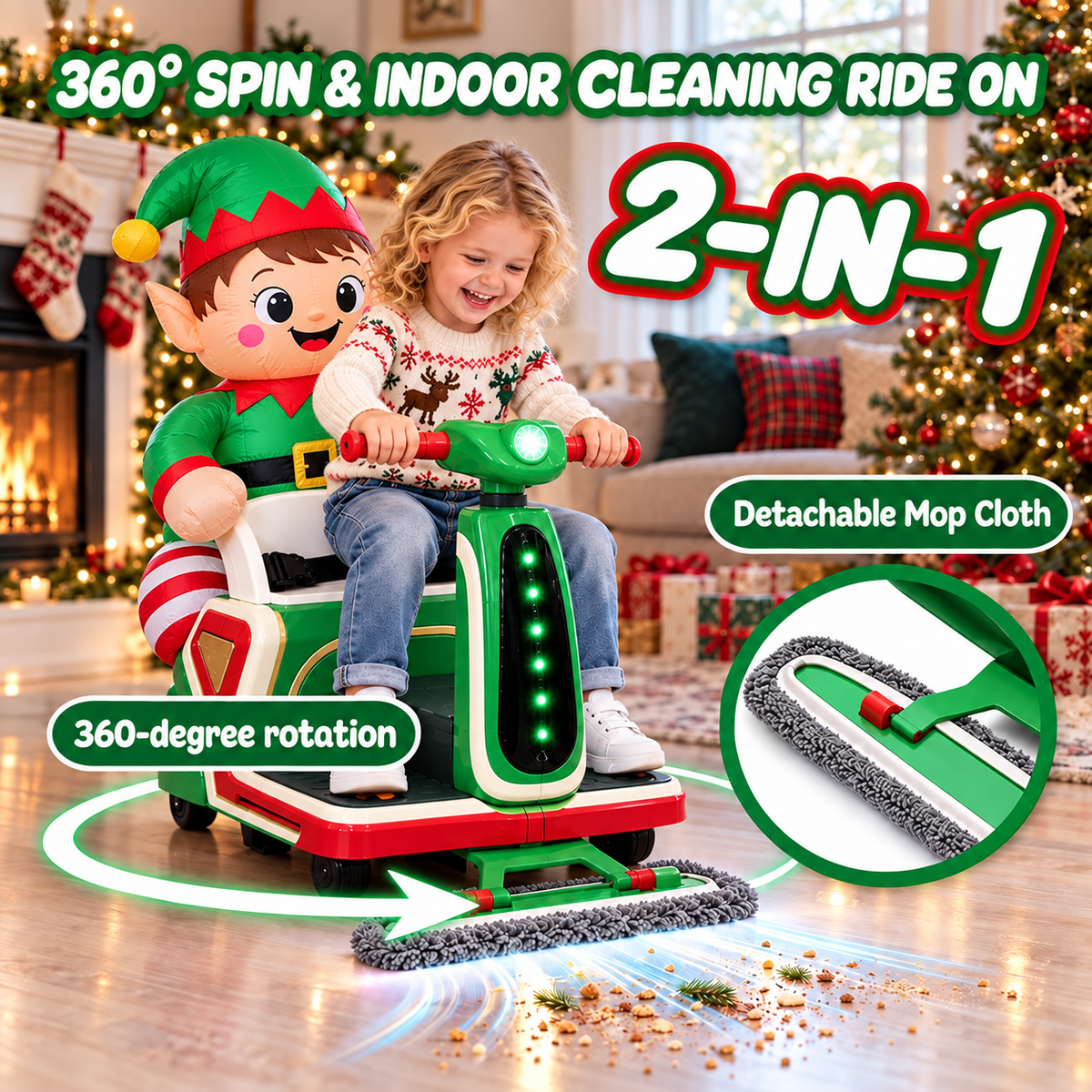 "ElfClean" Car Toy